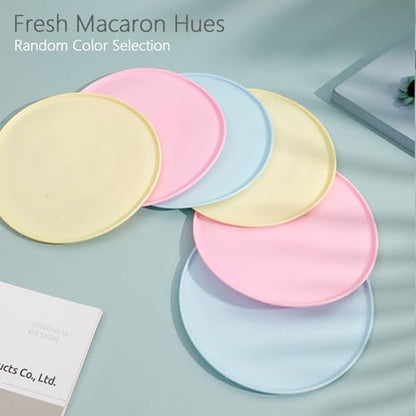 Dog Flying Disc 3Pcs Flyer Dog Toys Soft Rubber Interactive Lightweight Flying Disc for All Ages Dogs Floats in Water Safe on Teeth 7inch Random Color