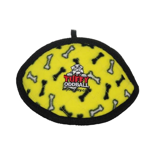 TUFFY Ultimate Odd Ball, Durable Dog Toy (Regular, Yellow Bone) - color: Yellow Bone, style: Odd Ball
