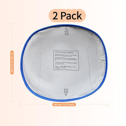 Open Top Self Cleaning Litter Box Waterproof Pad 2-Pack Leak-Proof Cat Litter Mat, Accessories for Automatic Litter Box, Replacement Liner Tray