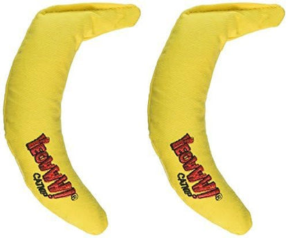 Yeowww! Yellow Banana Catnip Toy (2 Pack)