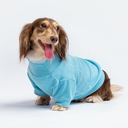 Fitwarm 3 Pack Classic Fleece Sweater, Turtleneck Sweatshirt, Winter Clothes for Small Dogs & Cats, Pullover Jacket, Cat Apparel, Blue, Grey, Navy, Small - color: Blue-Grey-Navy, size: Small