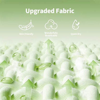 Dog Shirt, Cooling Vest Lightweight Breathable, Dog T-Shirts All-Season Sun Protection Quick Dry Soft Stretchy Reflective Tank Top - Small Medium Large Dogs (Melon Green+Soft Yellow, Large) - color: Melon Green+Soft Yellow, size: Large (44-55lbs)