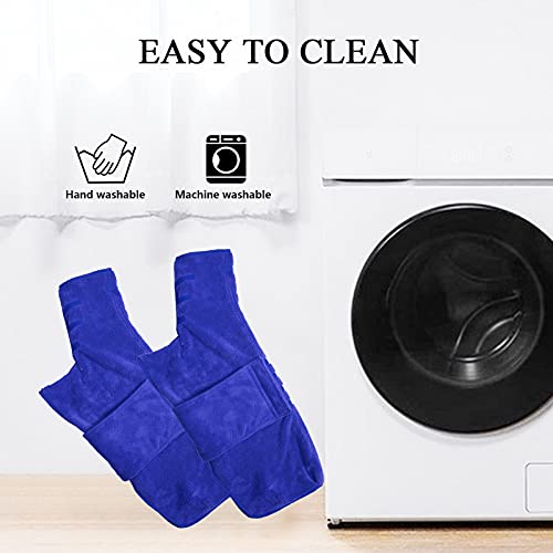 Geyecete Pineapple Grid Fast Drying Super Absorbent Dog Cat Bath Robe Towel - Blue, S - color: Blue(Pineapple grid), size: Small