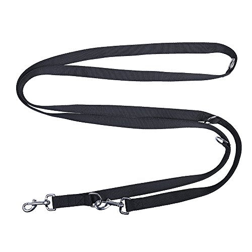 Nylon Dog Leash - Adjustable Heavy Duty Training Lead, 3m Hands Free Strong Line for Large Dogs