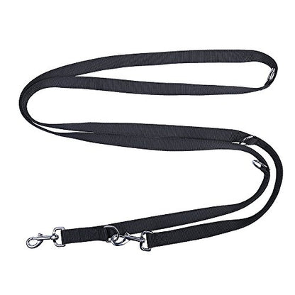 Nylon Dog Leash - Adjustable Heavy Duty Training Lead, 3m Hands Free Strong Line for Large Dogs