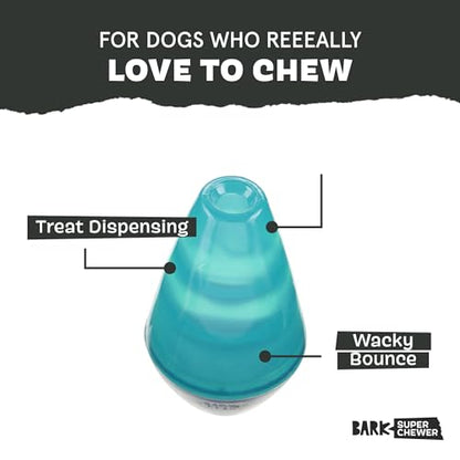 Barkbox Lava Champ Dog Toy for Medium Dogs – Wacky Bounce and Treat Dispensing Fun for Engaging and Interactive Playtime - style: Lava Champ