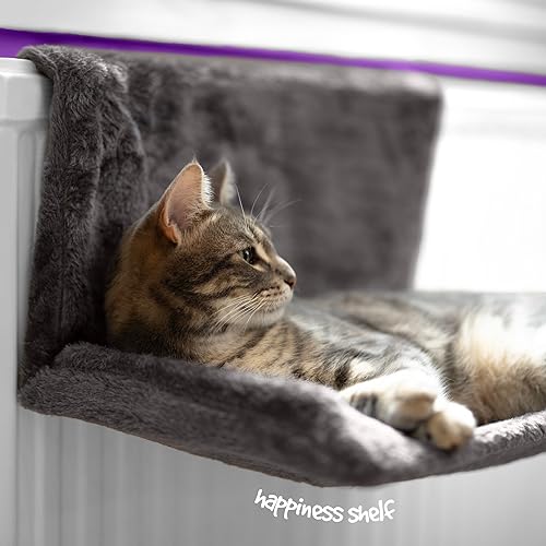 Grey Cat Radiator Bed by Petlicity