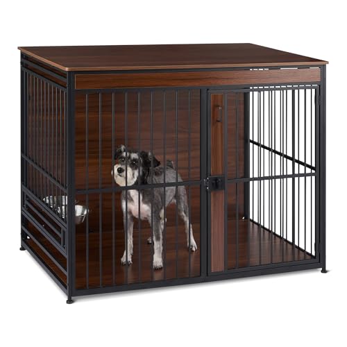 Amazon Basics Furniture Style Dog Crate, 48 Inches - size: 48''