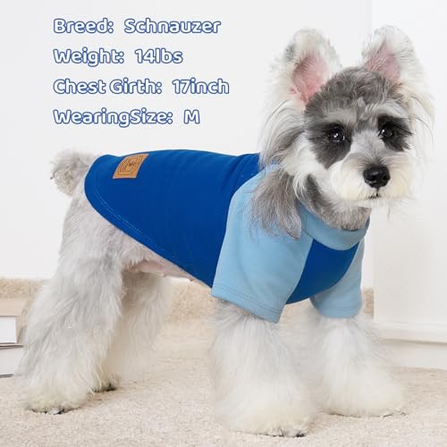 XPUDAC 4 Pack Dog Sweaters Comfy Dog Clothes with Sleeves Puppy Shirts Pullover Pet Sweatshirt for Small Medium Large Dogs Boy Girl Doggy Outfits Cat Apparel, Blue, 3XL - color: Navy, Grey, size: 3X-Large