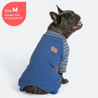 KYEESE Dog Pajamas, Soft Dog Pajamas for Small Medium Dogs Boy Girl, Comfy Dogs PJS Lightweight Onesie Clothes, Stretchy Jammies Pet Sleepwear, Pet Jumpsuit Outfit, Blue, XL - color: 01# Blue, size: X-Large (23-32lbs)