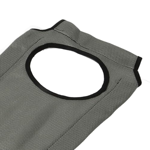 Cat Window Hammock Bed, Sturdy Suction Cup Cat Perch with Double Layer Soft Cushion, Easy Install Window Seat for Cats to Lounge and Watch Birds on Balcony or Glass (Grey) - color: Grey