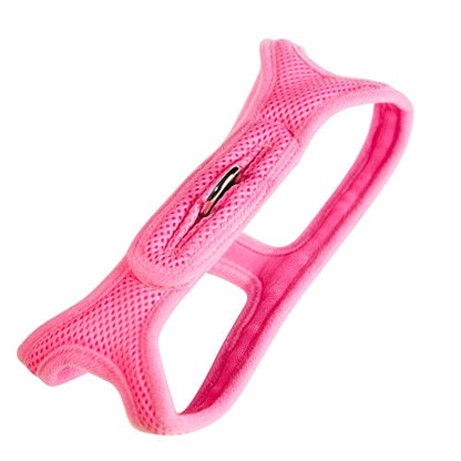 Velpro Mesh Pet Shoulder Harness Collar, 13"-14", Pink - color: Pink, size: Small - 13"-14" Chest