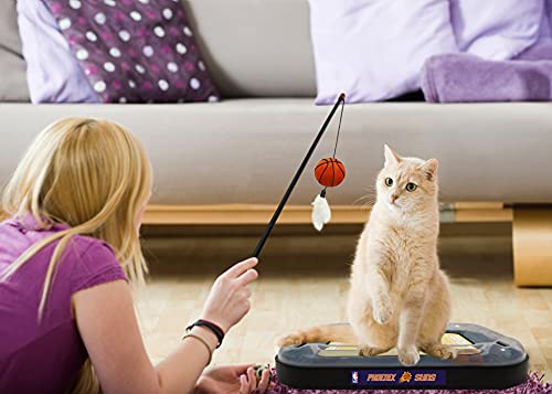 Pets First Phoenix Suns Basketball Cat Scratcher Toy 14 x 11 - color: Phoenix Suns