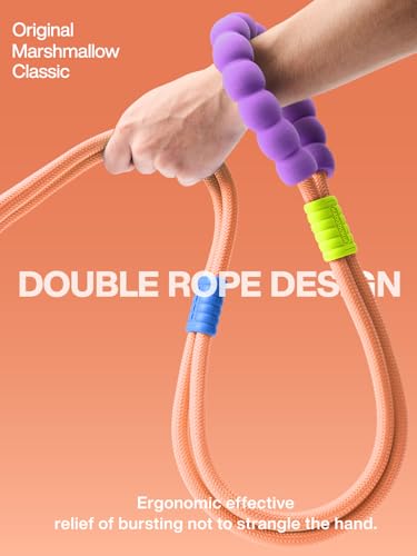 Hands Free Dog Leash, 5-in-1 Adjustable Waist Training Leash for Walking& Hiking – Dual Lead Rope with Padded Handle,MGBR Rotating Metal Clip - color: Classic-Orange-5Ft