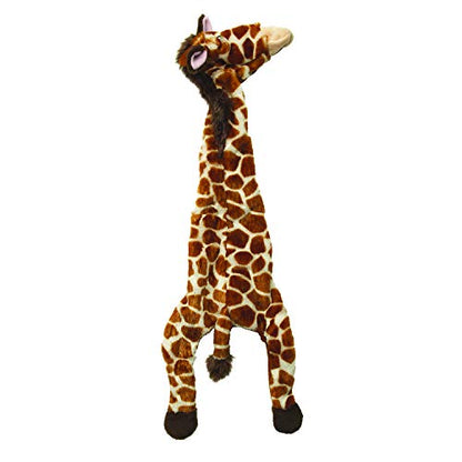 SPOT Skinneeez Giraffe 20 Inch Stuffing-Free Plush Squeaky Dog Toy – Long Interactive Chew Toy for Medium and Large Dogs – Mess-Free Play for Light & Moderate Chewers - style: Giraffe