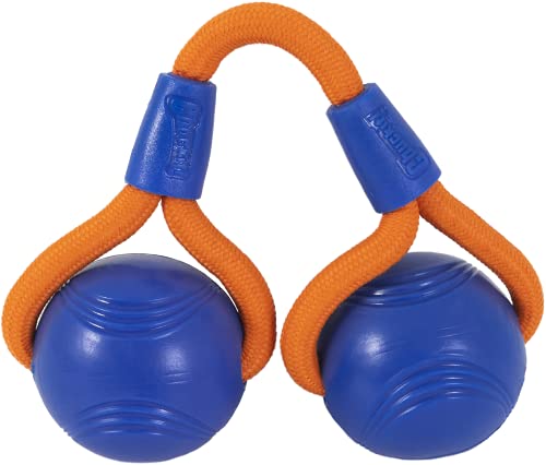 Chuckit! Crunch Ball Dog Toy, Medium, Duo Tug, for All Breed Sizes - size: Medium (Pack of 1)