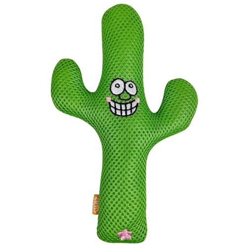 TTcat Catnip Silvervine Matatabi Pillow for Cats & Kittens,Large Cat Cactus Toy Cat Kicker Toy Chew Toy for Indoor Cats. - color: Cactus