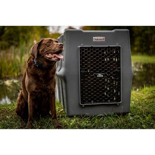 Dakota 283 Crate - Canine Rough and Tough Economy Kennel (Olive, X-Large) - color: Olive, size: X-Large