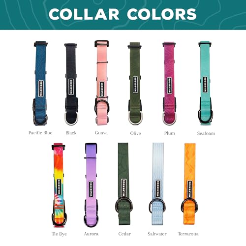 Wilderdog Waterproof Dog Collar - Repels Water & Dirt - Small 11"-15" - Saltwater - color: Saltwater, size: Small
