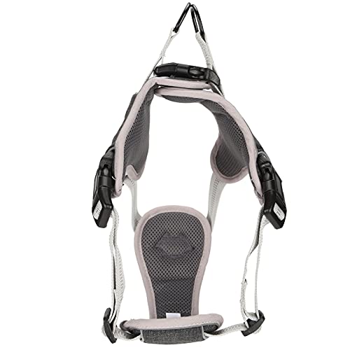 Dog Vest Harness Adjustable Reflective Chest Strap for Large Medium Dogs - Anti - Lost 360° Pressure Relief, Comfortable Fit, Night Safety (XXL) - size: XXL