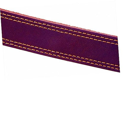 Happyyami Wide Dog Collar for Small Medium Large Dogs Genuine Grade Soft Padded Comfortable Pet Collar
