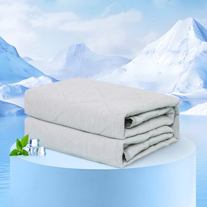 Rywell Cooling Blanket for Dogs, Large Dog Cooling Mat Q-Max>0.5, Durable&Versatile with Cooling&Soft Surfaces for All Seasons,Waterproof Protect Sofa Bed,32 * 44IN Washable Dog Blanket - size: 44*32IN