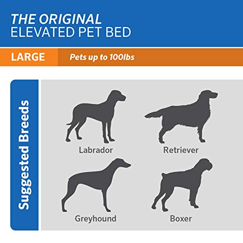 Original Pet Bed Replacement Cover - Grey - Large (43.5" x 31.5") - color: Grey, size: Large, style: Large