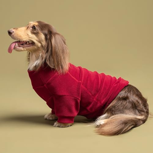 Fitwarm 3 Pack Classic Fleece Dog Sweater, Christmas Dog Winter Clothes for Small Dogs Boy Girl, Holiday Pet Apparel, Burgundy Red, Green, Navy Blue, Medium - color: Red Green Navy Blue, size: Medium