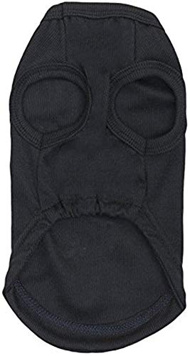 Dog Shirt Rdc Pet Clothes Dog T Shirts Love Me Cotton T-Shirt Dog Tank Top Summer Cool Vest for Small Dog Medium Puppy Cat (Black, M) - size: Medium