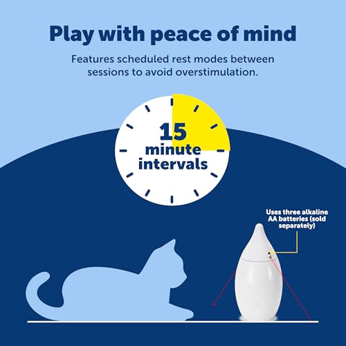 PetSafe Zoom Rotating Laser Cat Toy Includes 2 Interactive Laser Lights - style: Zoom