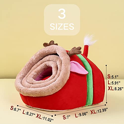 Ferret Bed - House Hide & Cage Accessories (S, Reindeer) - color: 5-Reindeer, size: S