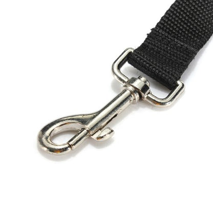 25FT/7.5M Long Leash Dog Obedience Recall Training Agility Lead for Training Play Camping or Backyard (Black)