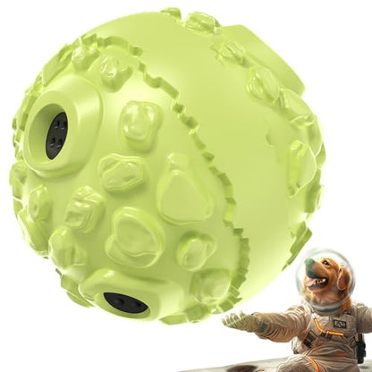 Dog Wobble Giggle Ball, XL Size, Roll Herding Chew Toy for Large Aggressive Chewers, Interactive Indoor Outdoor Play
