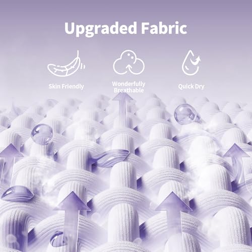 Dog Shirt, Cooling Vest Lightweight Breathable, Dog T-Shirts All-Season UV Protection Pet Clothes Quick Dry Soft Stretchy Pet Shirt Vest for Small Medium Large Dogs (Lilac Ether 1PC, Medium) - color: Lilac Ether, size: Medium (24-35lbs)
