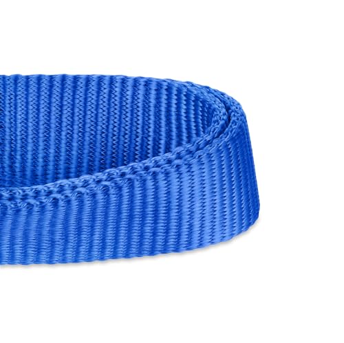 Small Dog Collar Quick-Release Blue| Heavy-Duty Nylon Puppy Collar, Adjustable & Durable Pet Supplies for Boy & Girl Dogs (Small, Bright Blue) - color: Bright Blue, size: Small