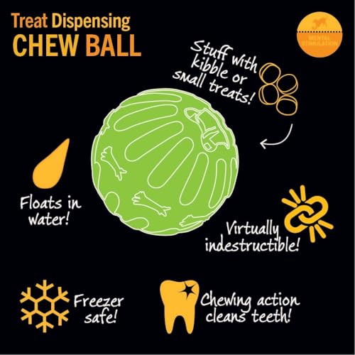 Treat Dispensing Chew Ball, Large - size: Large
