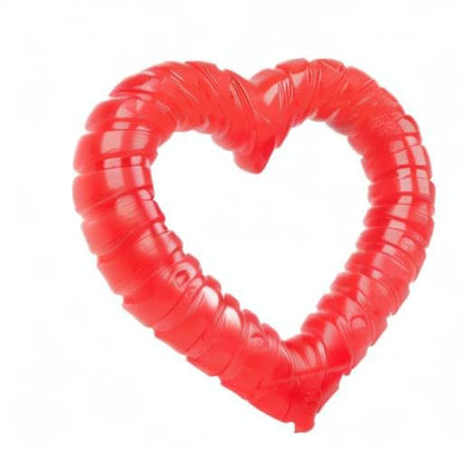 SmartPetLove Snuggle Puppy Teething Toys - Naturally Soothe and Provide Relief with Ice (Heart Shaped) - size: One Size