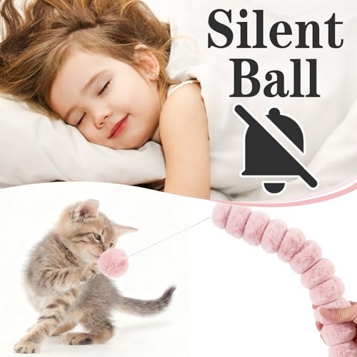 Cat Toy Pillows 3 Pack, Quiet Long Catnip Cat Kicker Toys for Indoor Cats, Interactive Kitten Toys, 14.6in/37cm - style: Quiet 3pcs