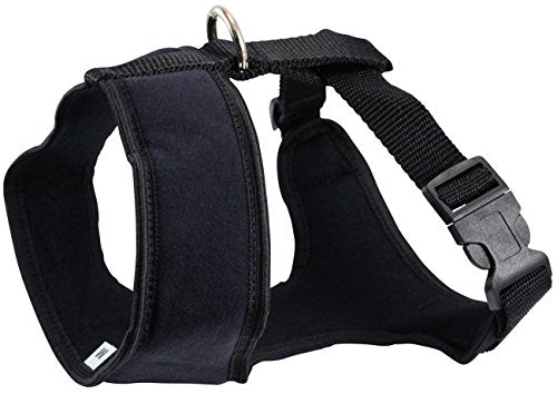 Dogs My Love Soft Vest Harness for Dogs and Puppies 6 Sizes Blue (M (Neck Max: 13"; Chest Girth: 16"-21")) - size: M (Neck Max: 13"; Chest Girth: 16"-21")