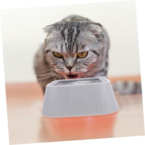 Floating No Spill Water Bowl for Pets Tip Design Slow Feeder Cat and Dog Water Dispenser Large Capacity Outdoor Splash Proof and Easy to Use