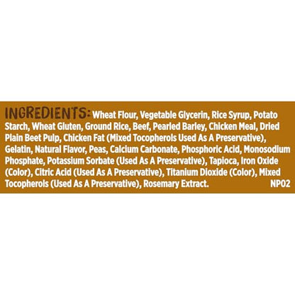 Nutrish Soup Bones Premium Dog Chews with Real Beef and Barley, 6 Chews (Rachael Ray) (Pack of 2) - size: 12.6 Ounce (Pack of 2)
