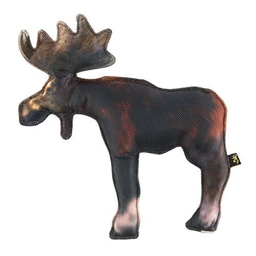 Browning Pet Toys, Durable Dog Toys for Tug and Fetch, Moose Fabric Squeaker Toy - color: Moose Fabric Squeaker Chew Toy
