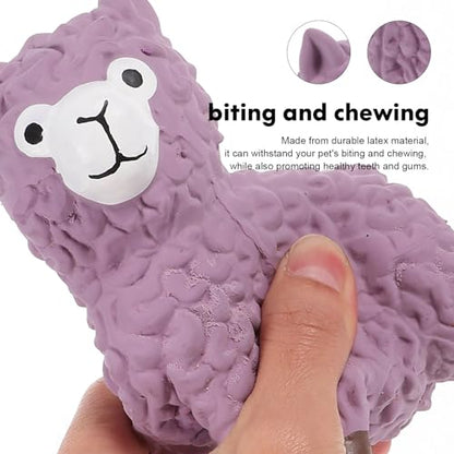 NOLITOY Squeaky Dog Toy Animal Shape Interactive Pet Chew Toy Dogs Puppies Chewing Toy Aggressive Chewers