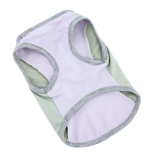 PAIDEFUL Summer Cooling Dog Shirt for Small Dogs Breathable Mesh Pet T-Shirts UV Sun Protection Puppy Vest Soft Lightweight Doggie Tank Top Fashion Chihuahua Tee Clothes Cat Apparel D-Ring,Purple,XL - color: purple, size: XXL