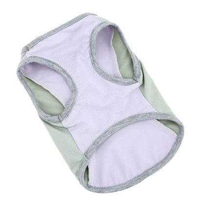 PAIDEFUL Summer Cooling Dog Shirt for Small Dogs Breathable Mesh Pet T-Shirts UV Sun Protection Puppy Vest Soft Lightweight Doggie Tank Top Fashion Chihuahua Tee Clothes Cat Apparel D-Ring,Purple,L - color: purple, size: XL