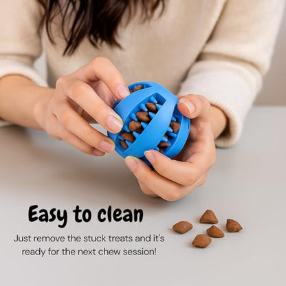 Interactive Dog Toys - Dog Puzzle Toy - Dog Enrichment Toys for Small and Large Dogs - Dog Toys to Keep Them Busy - Treat Dispensing Dog Toys - Dog Treat Ball Pack of 2