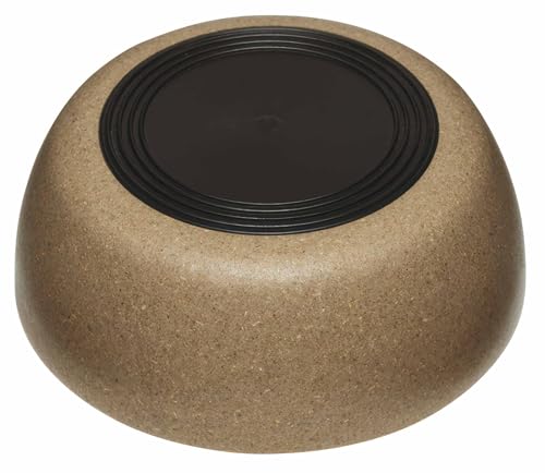 Loving Pets - Dolce Bamboo - Eco-Friendly Pet Bowls & Dishes for Dog, Cats, Puppy Food and Water Bowl -Sustainable and Dishwasher Safe, Made with Real Bamboo (Small, Coffee-Brown) - color: Coffee Brown, size: Small Bowl