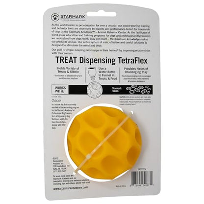 Starmark Treat Dispensing Tetraflex Dog Toy Medium - size: Medium