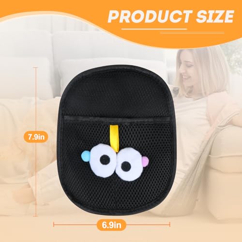 Pet Hair Removal Glove for Cats & Dogs 2PCS, Reusable and Washable Pet Hair Remover Tool for Clothing, Couch, Carpet, Car Seat - color: Black Pet Removal Gloves 2PCS