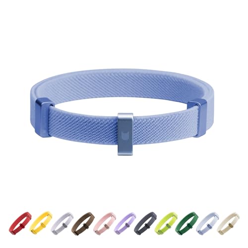 Safety Cat Collar - U.S. IDA Gold Awarding Design, Stretch Elastic Quick Release, Non Breakaway - Light Weight for Kitten, Neck Fit 5.9'-11.8' for All Small Large Cat,S(Blurple) - color: Blurple, size: S (5.9-11.8 inch)